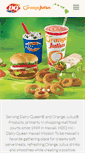 Mobile Screenshot of dairyqueenhawaii.com